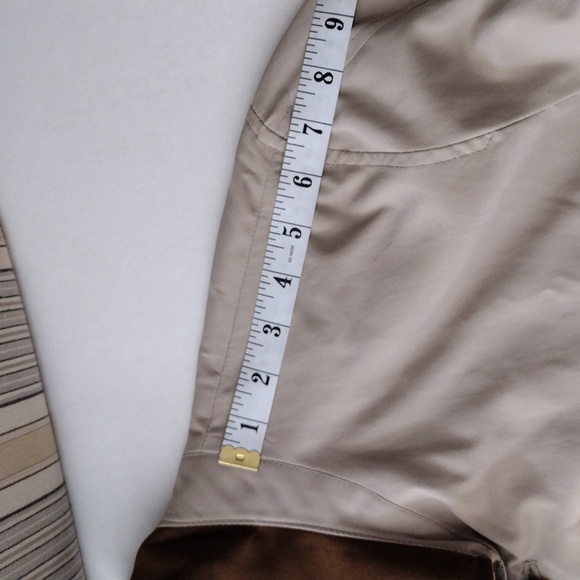Carroll and Co Beverly Hills tan rain jacket 40 - Picture 15 of 16